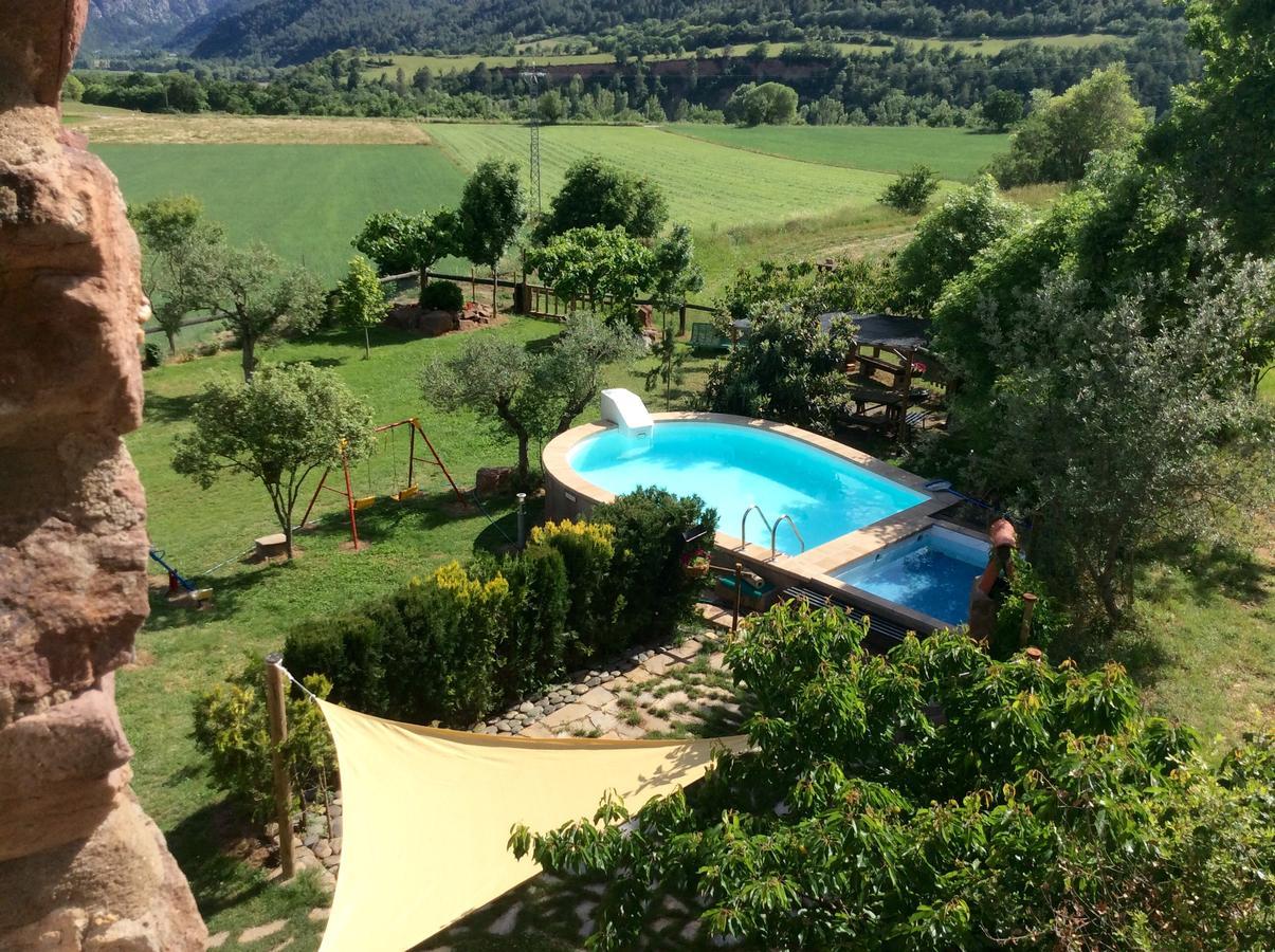 Casa Rural Con Piscina Y Vistas Al Valle - Cal Pallares Argestues Екстериор снимка