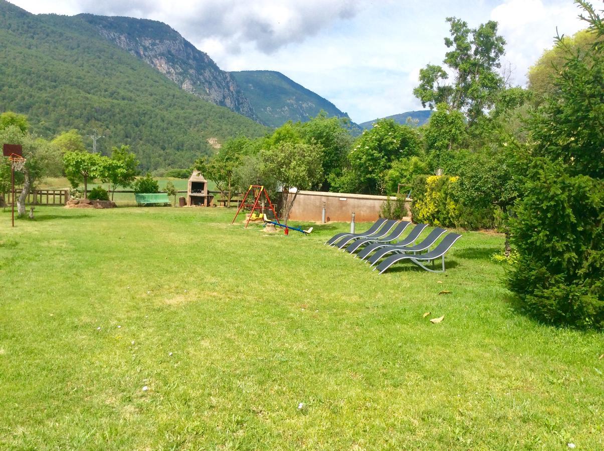 Casa Rural Con Piscina Y Vistas Al Valle - Cal Pallares Argestues Екстериор снимка